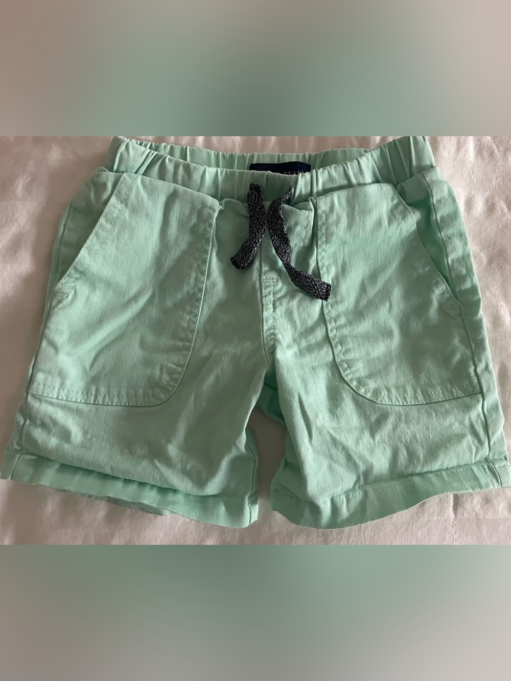 Andy & Evan Mint Green Drawstring Shorts